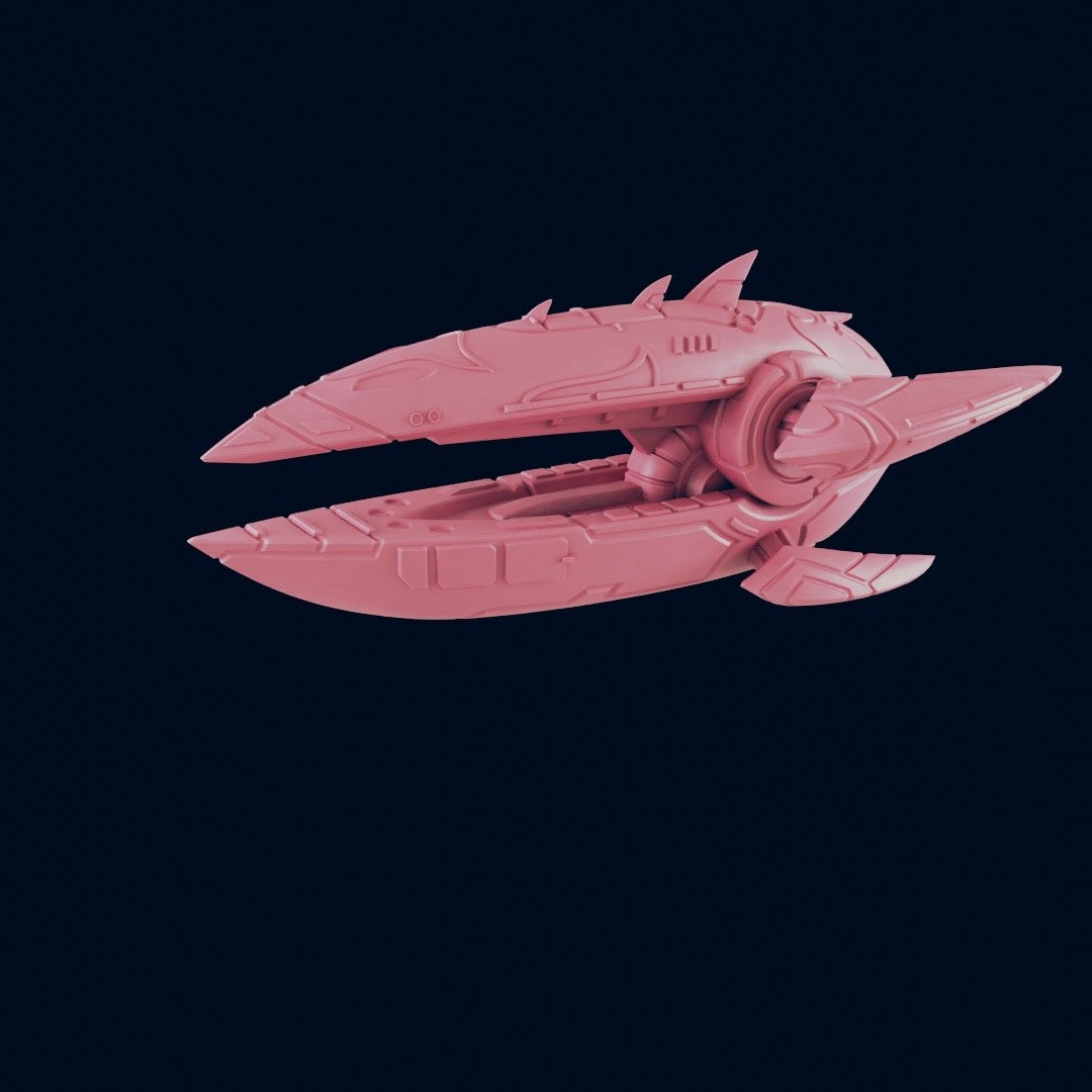 The Astra Nebula K'Shellik Fleet - Starship Resin Miniatures - Sci-Fi Space