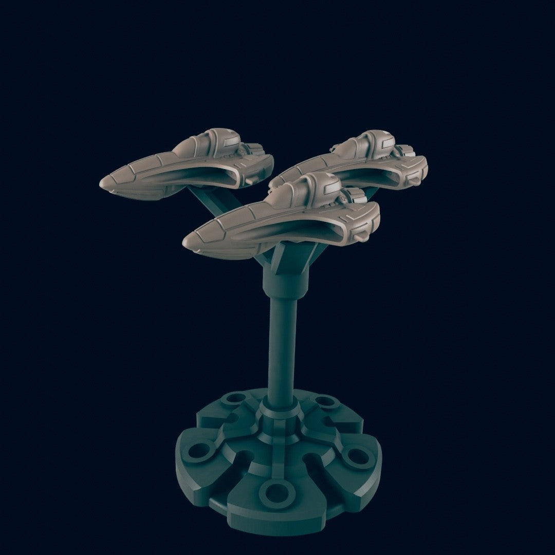 The Astra Nebula - Starship Resin Miniatures - Sci-Fi Space Fleet