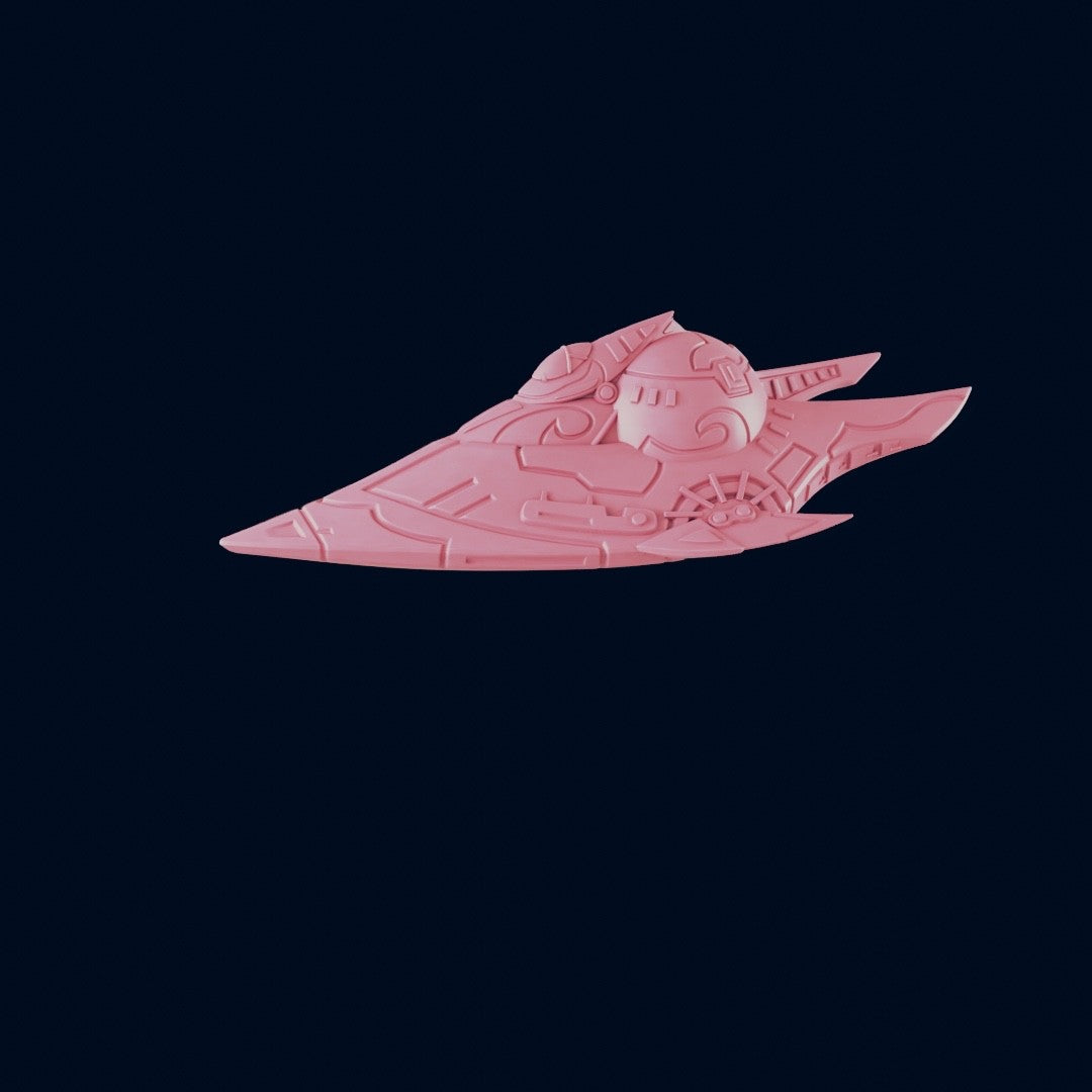 The Astra Nebula K'Shellik Fleet - Starship Resin Miniatures - Sci-Fi Space
