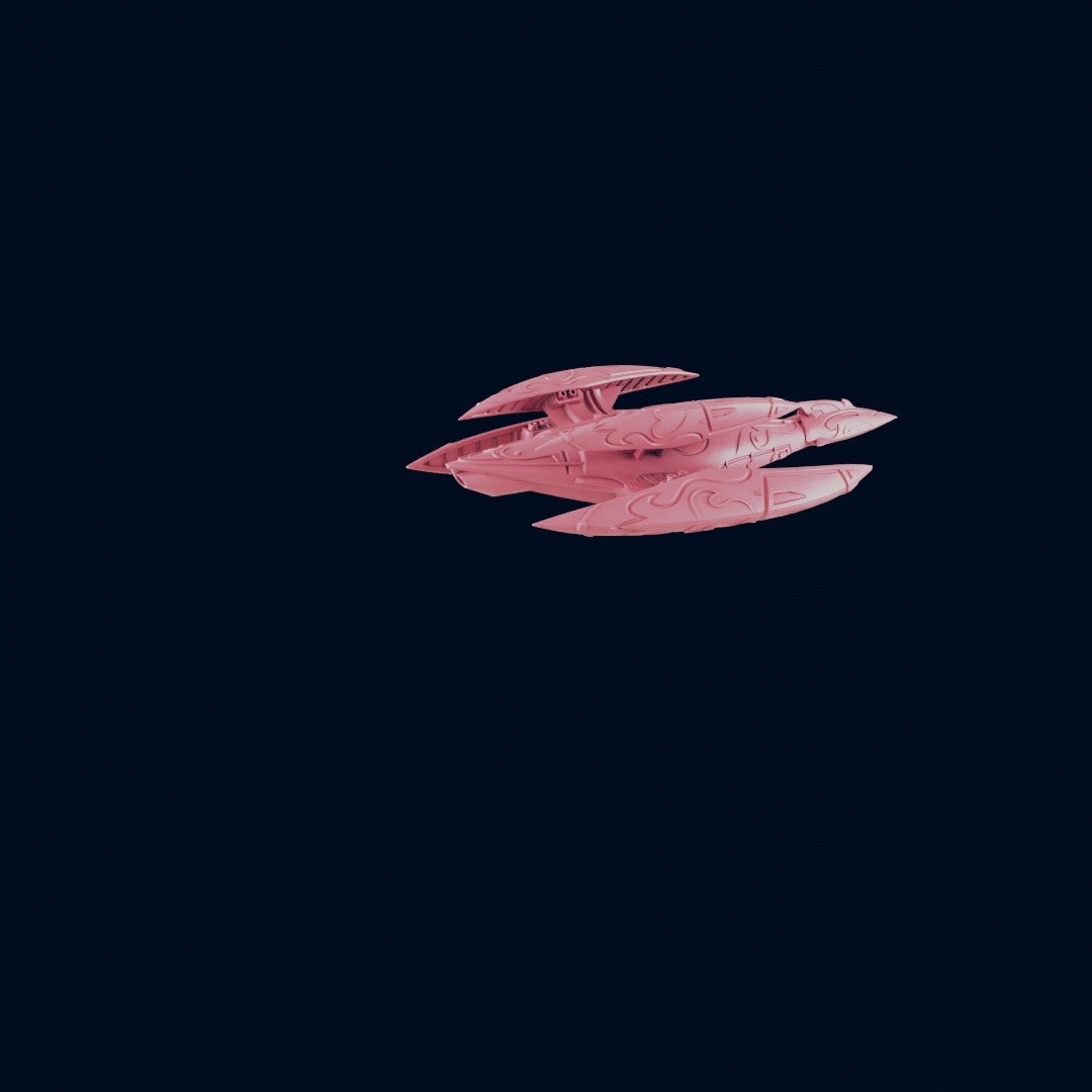 The Astra Nebula K'Shellik Fleet - Starship Resin Miniatures - Sci-Fi Space