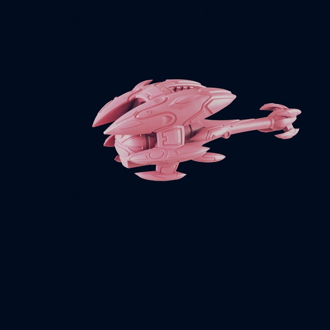 The Astra Nebula K'Shellik Fleet - Starship Resin Miniatures - Sci-Fi Space