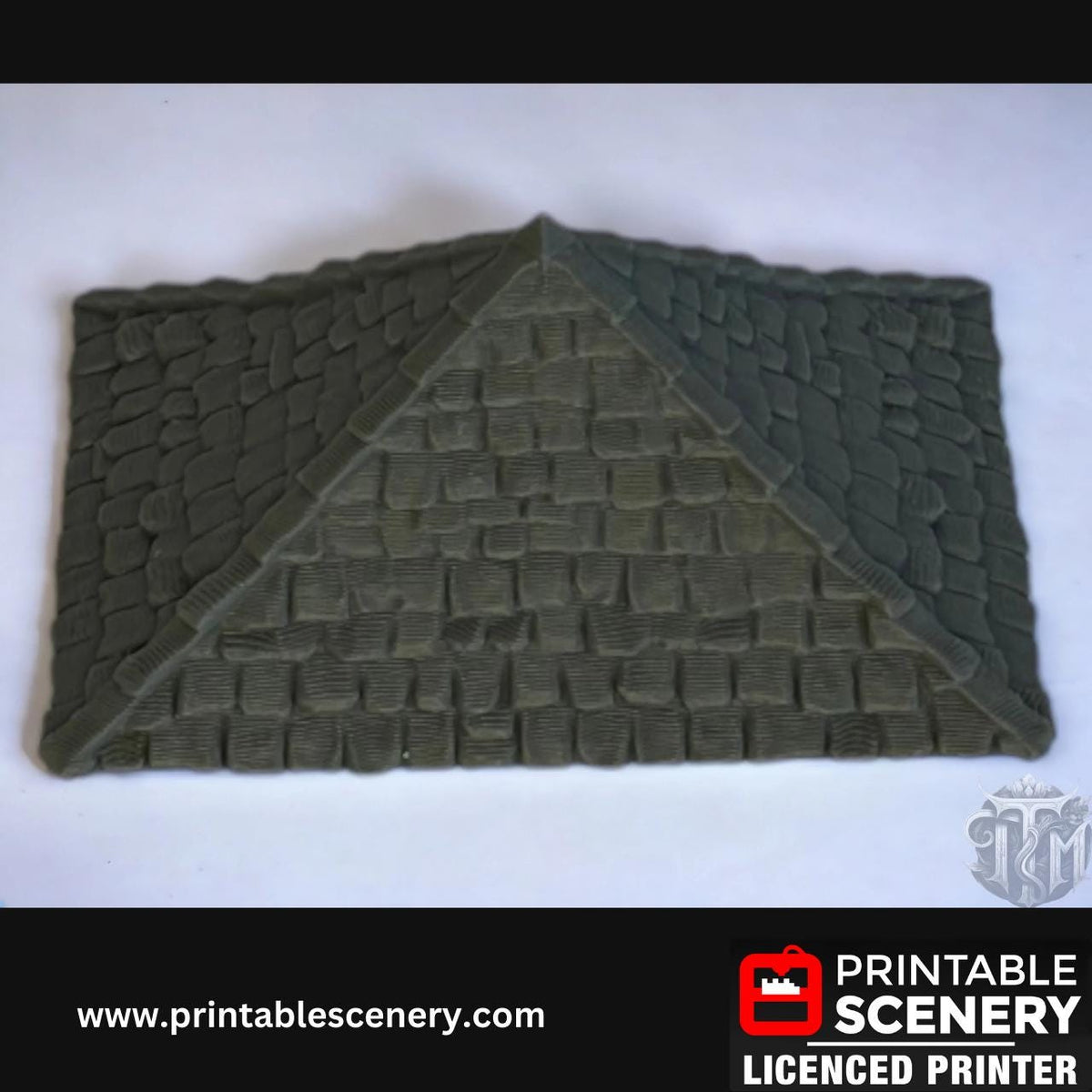 Medieval Stone Fort Walls, Terrain for DND and Tabletop Games, TTRPG, 28mm, 32mm, Country and King, Castle