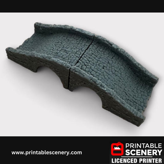 Ancient Stone Bridge for DND, Roleplay, and Tabletop Games - Detailed Stone Structures for Immersive Adventures