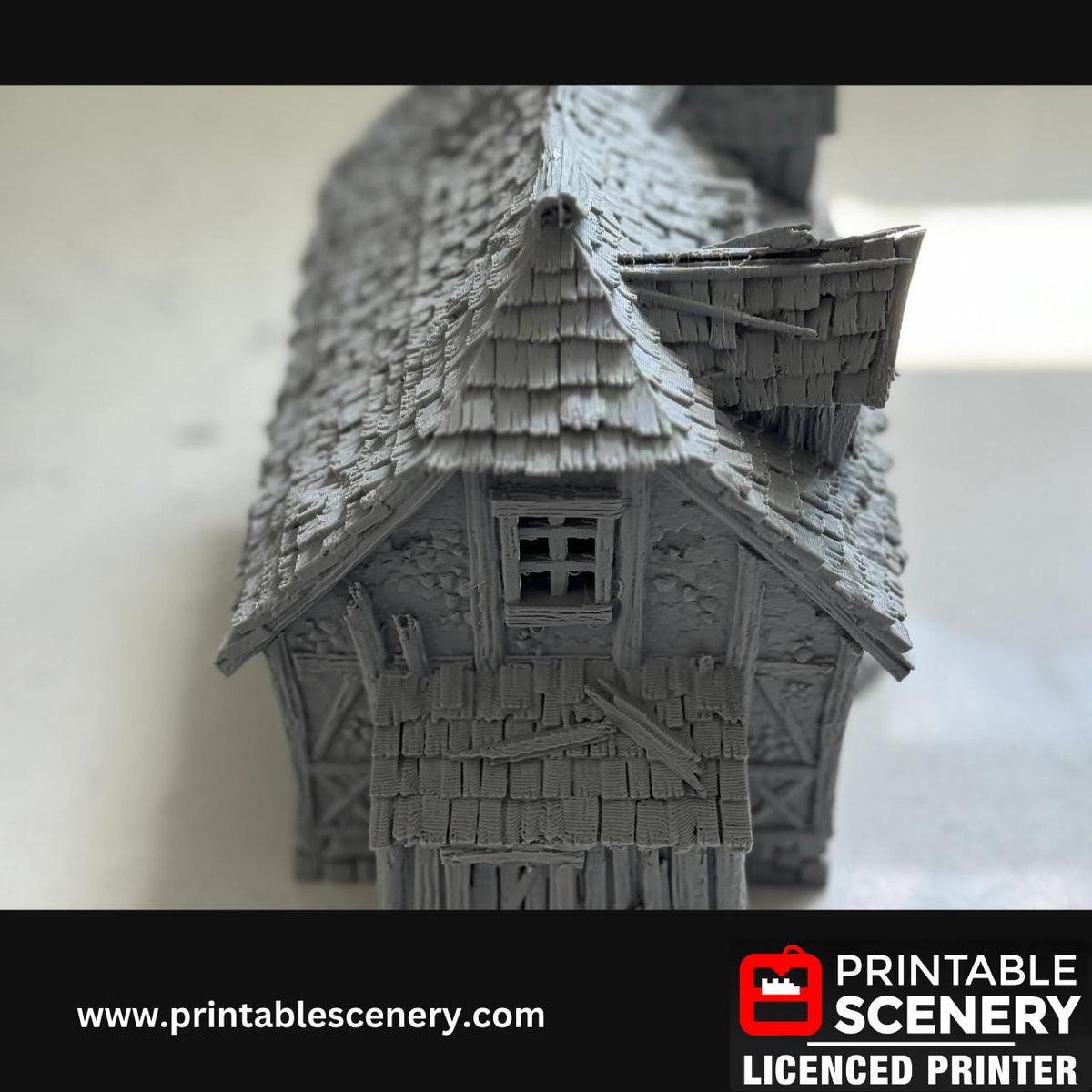 Tabletop Mimic House Terrain, DND, Fantasy TTRPG, Dungeon Master, 28mm, Shadowfey, Wargaming