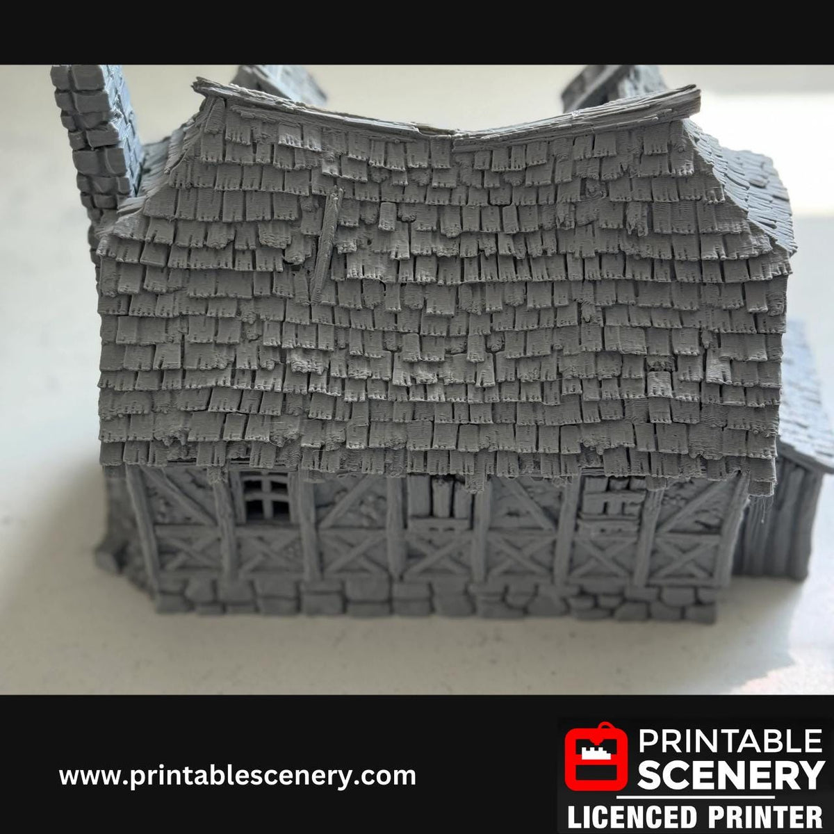 Tabletop Mimic House Terrain, DND, Fantasy TTRPG, Dungeon Master, 28mm, Shadowfey, Wargaming