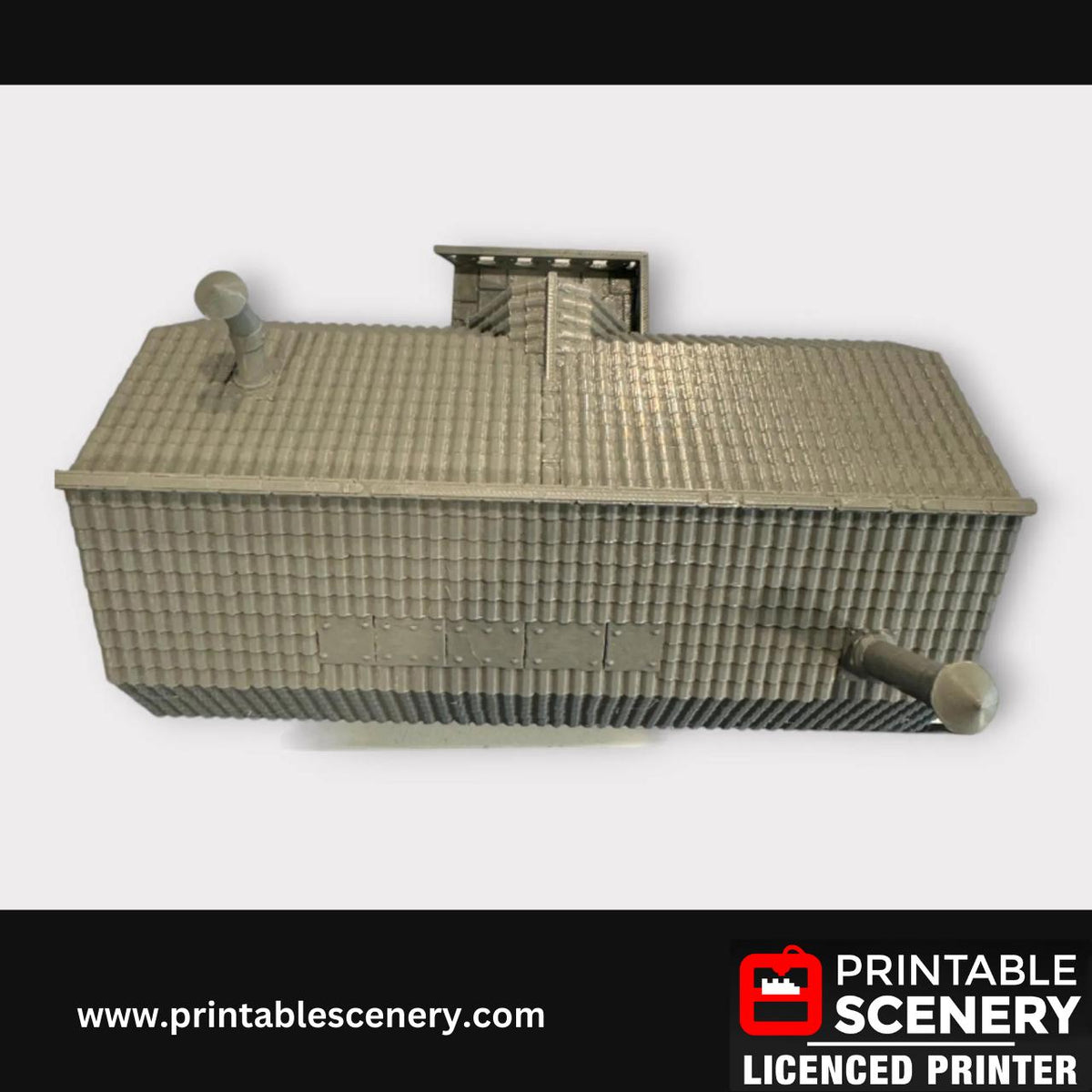 Detailed Dwarf Brewhouse Terrain Miniature, Fantasy Gaming Mini Figure, Tabletop RPG Decor, 28mm, 32mm Scale, 3d Print, Printable Scenery