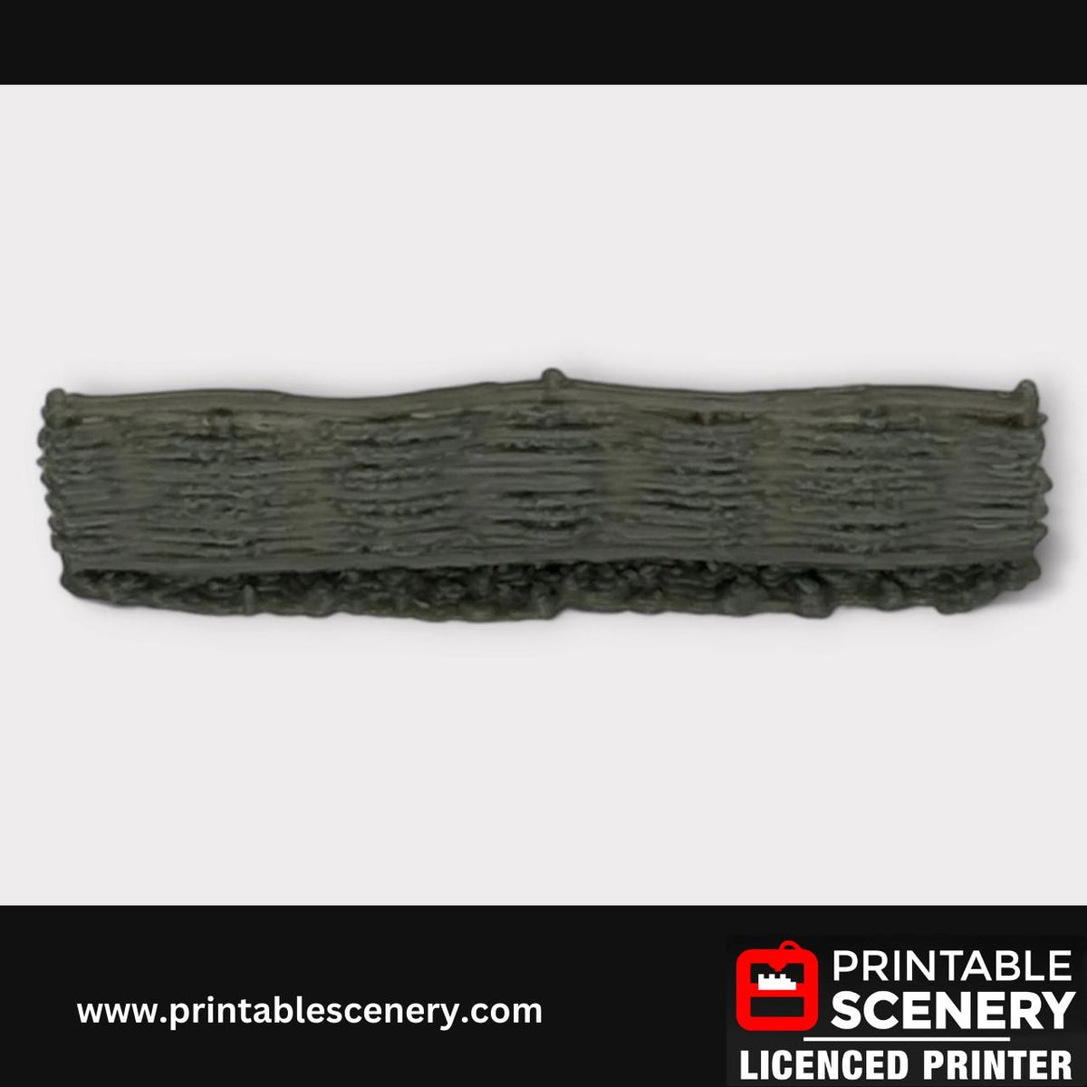 Hagglethorn Hollow Garden Fences, Tabletop DND Scatter, Miniatures Landscape, Printable Scenery, TTRPG