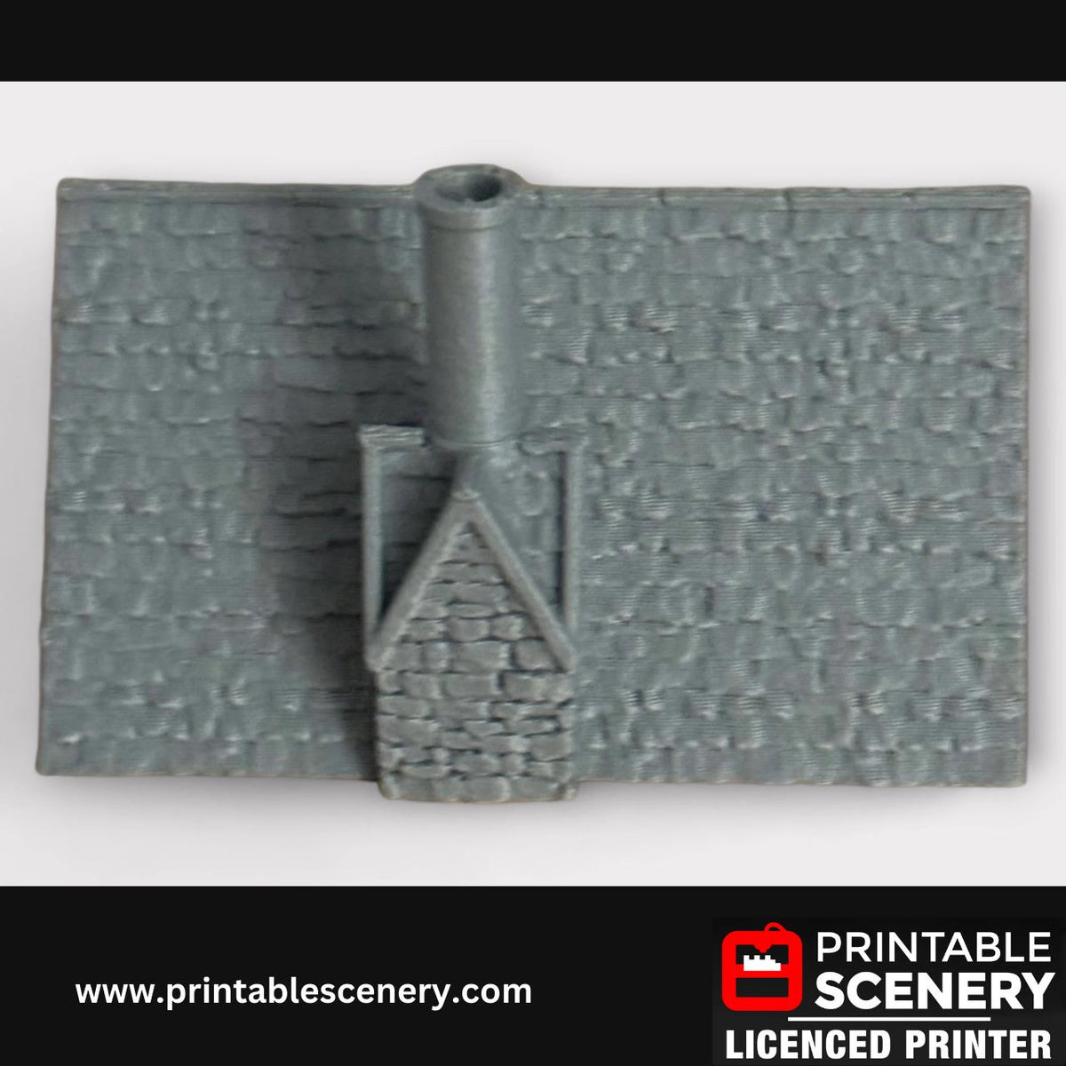 Medieval Norman Stone Manor, Terrain for DND and Tabletop Games, TTRPG, 28mm, 32mm, Country and King, fort, Printable Scenery
