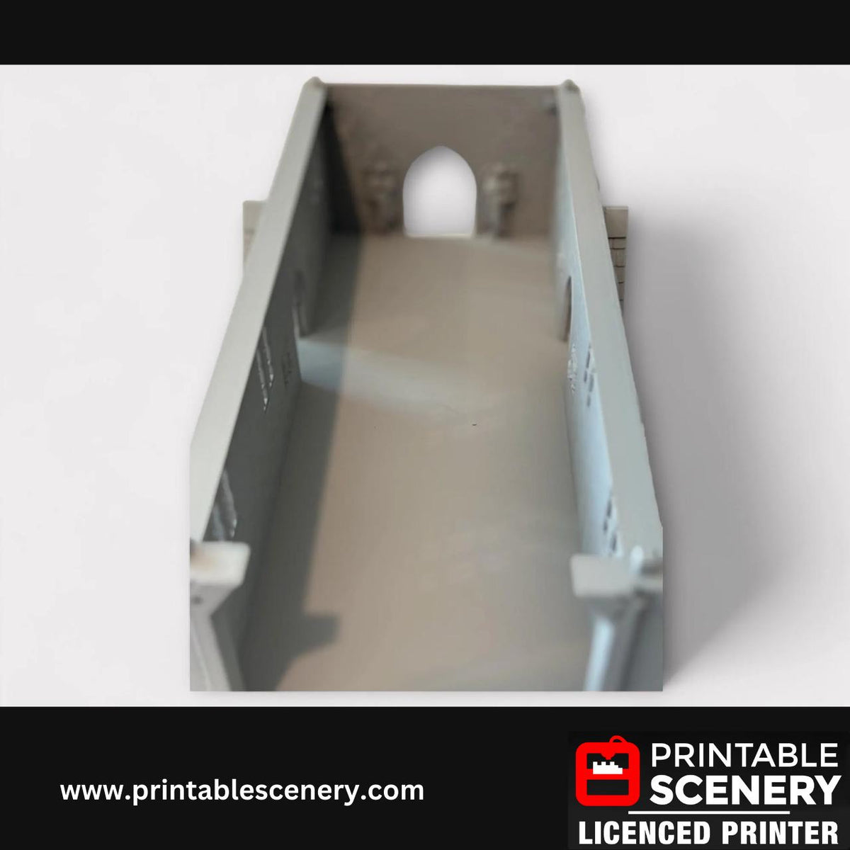 Medieval Cathedral Terrain Set, Church Tabletop Miniatures, TTRPG, Fantasy Role Playing Games, 28mm, 32mm, Printable Scenery, Mini,Unpainted