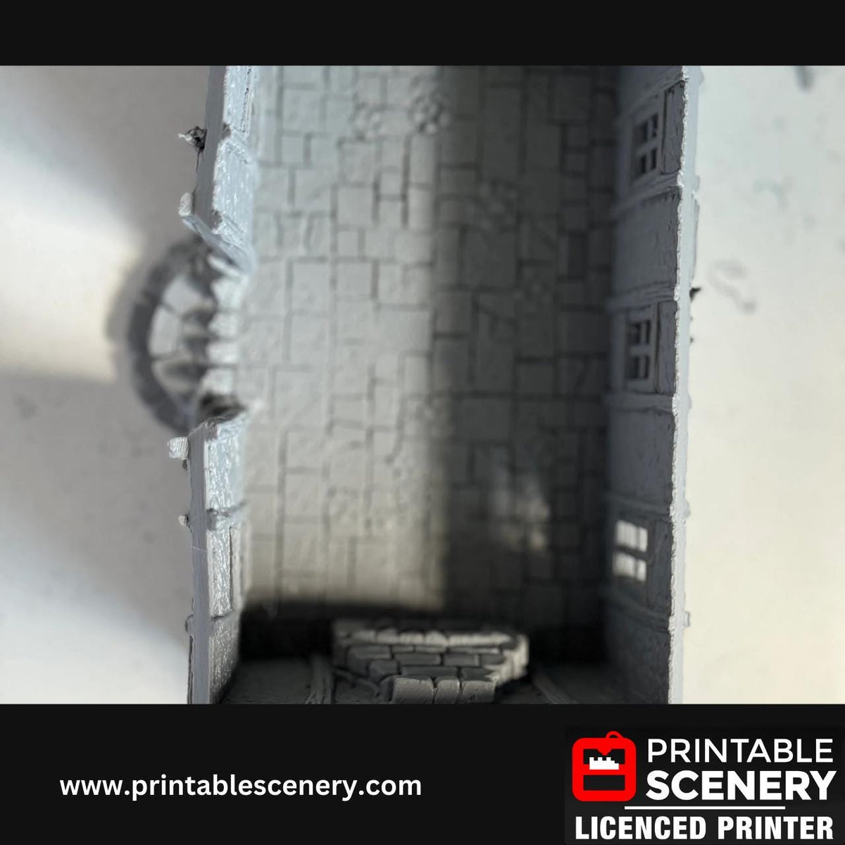 Tabletop Mimic House Terrain, DND, Fantasy TTRPG, Dungeon Master, 28mm, Shadowfey, Wargaming