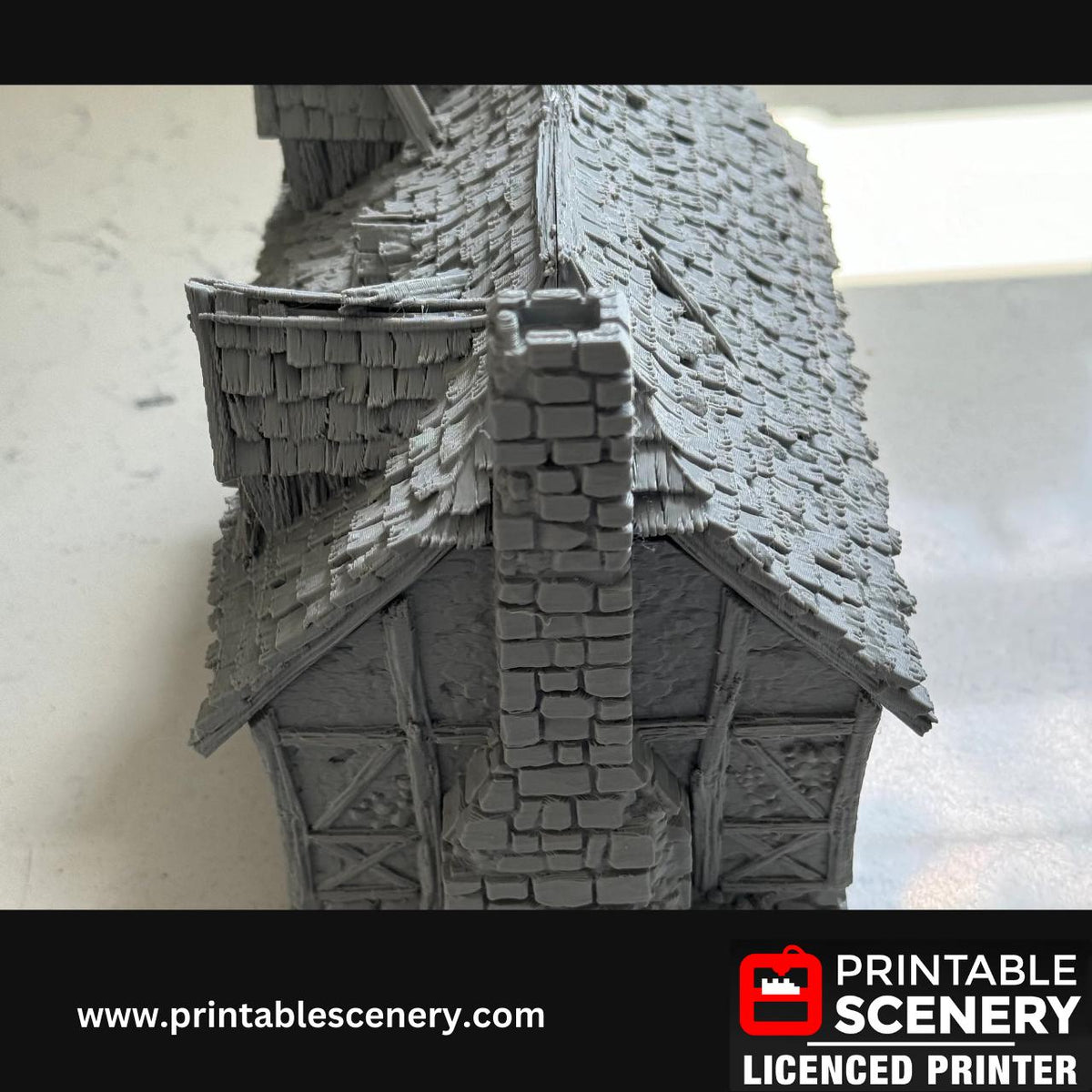 Tabletop Mimic House Terrain, DND, Fantasy TTRPG, Dungeon Master, 28mm, Shadowfey, Wargaming