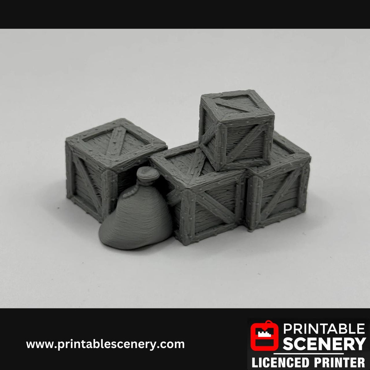 Cargo Piles DnD Miniature Terrain, Dungeons, Dragons, 405, Wargaming, Pathfinder, Scatter, Wargaming, Tabletop, Legion, 28mm, 32mm