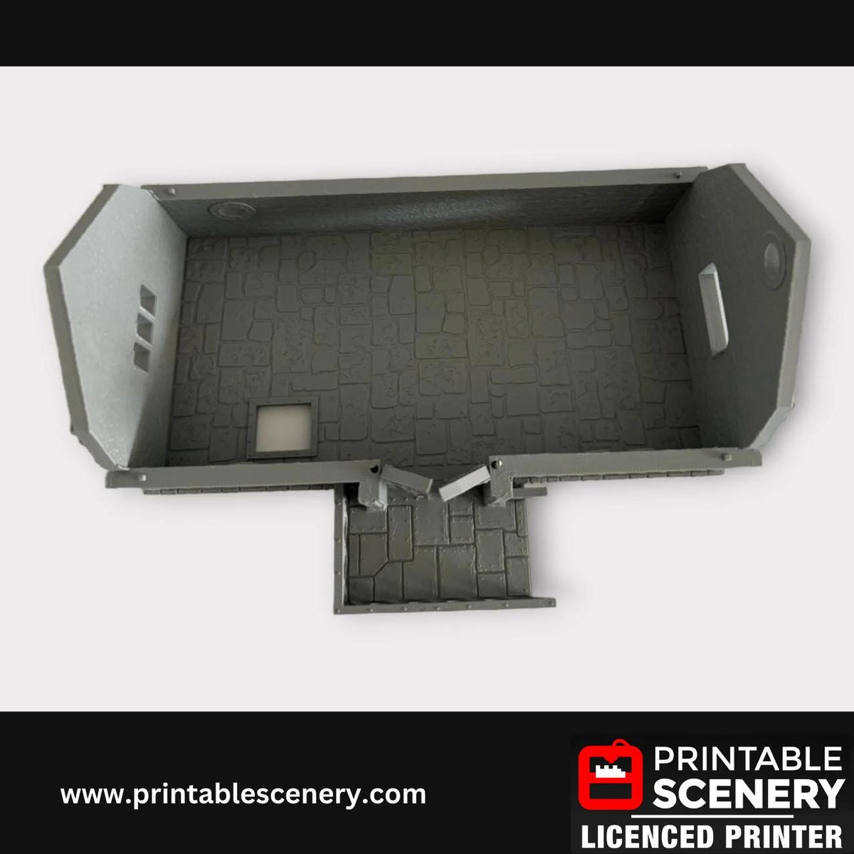 Detailed Dwarf Brewhouse Terrain Miniature, Fantasy Gaming Mini Figure, Tabletop RPG Decor, 28mm, 32mm Scale, 3d Print, Printable Scenery