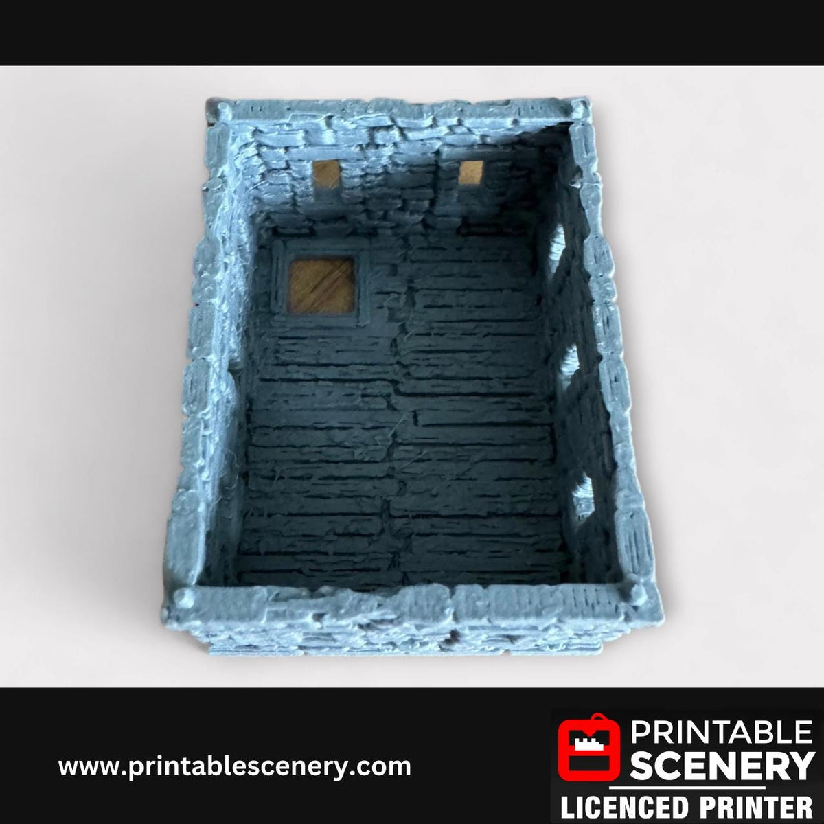 Medieval Stone Castle - Kings Gate, Terrain for DND and Tabletop Games, TTRPG, 28mm, 32mm, Country and King, fort
