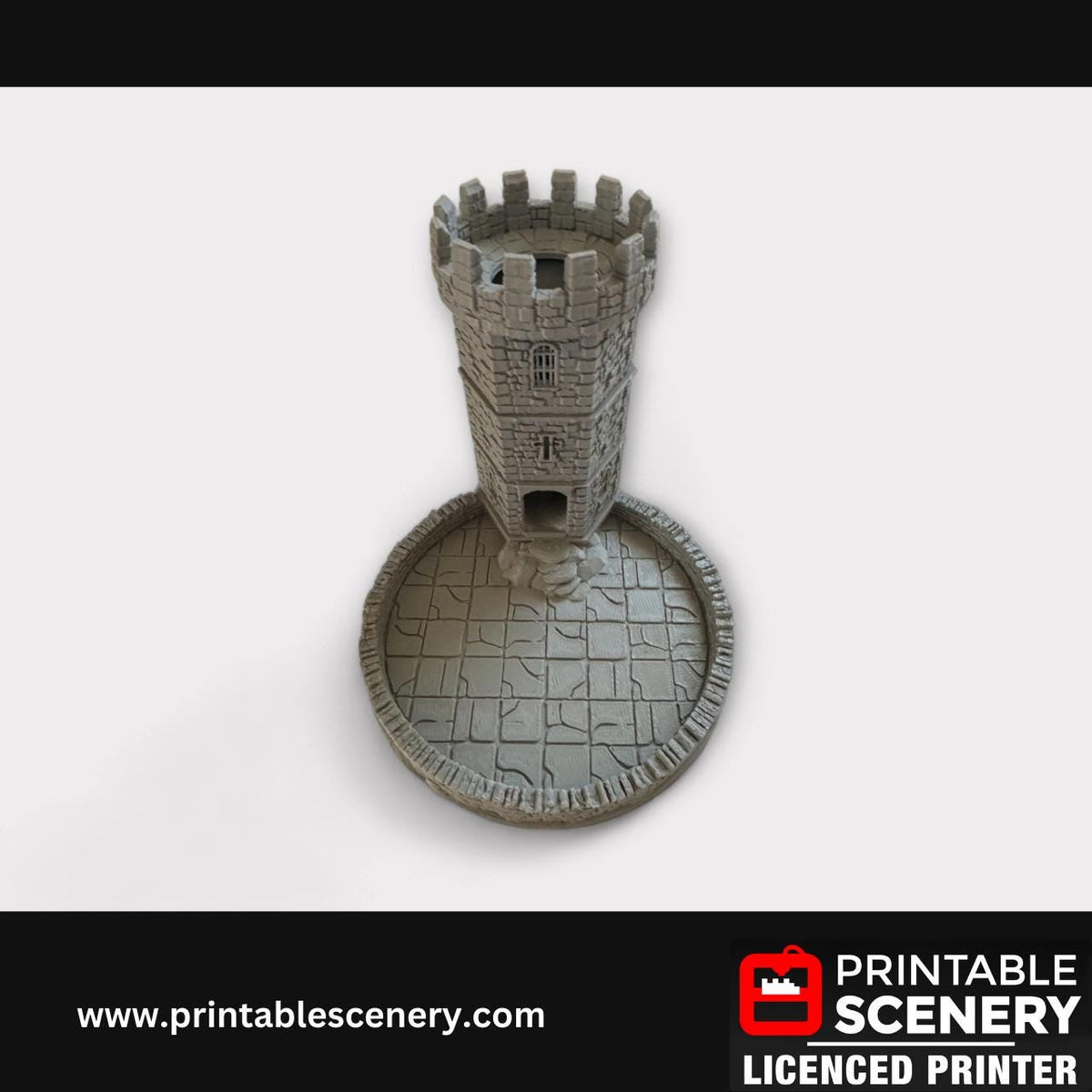 Castle Dice Tower, Medieval Dice Roller, Dice Holder, Tabletop Gaming Accessory, Castle Decor, Gamer Gift