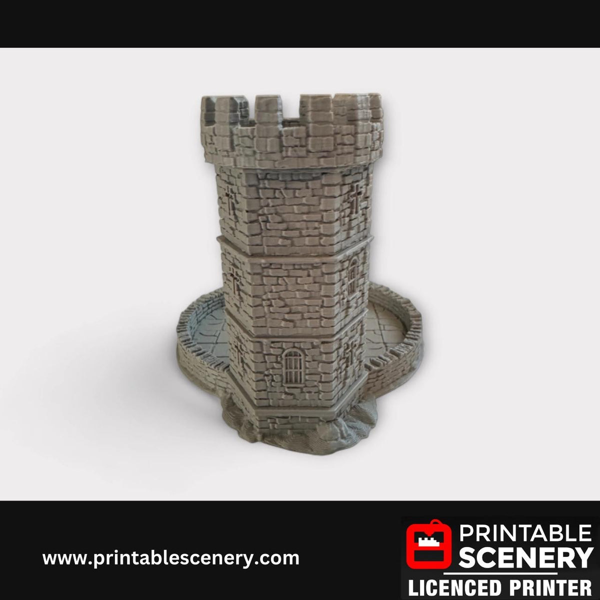 Castle Dice Tower, Medieval Dice Roller, Dice Holder, Tabletop Gaming Accessory, Castle Decor, Gamer Gift