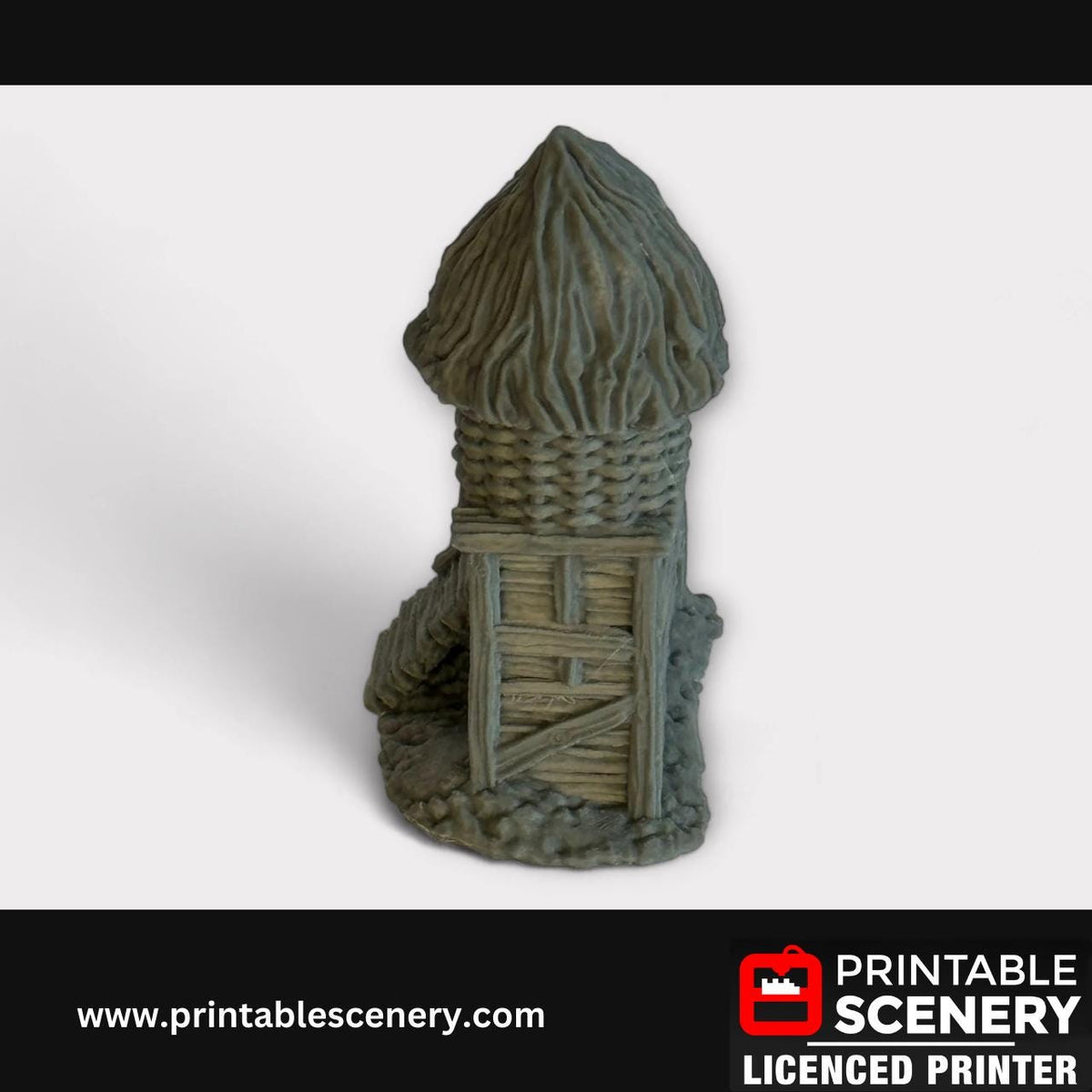 5 Piece Hen House Scatter Terrain Kit, DND Terrain Set, Farm Miniature, Tabletop RPG Accessory, TTRPG, 28mm, Hagglethorn, Printable Scenery