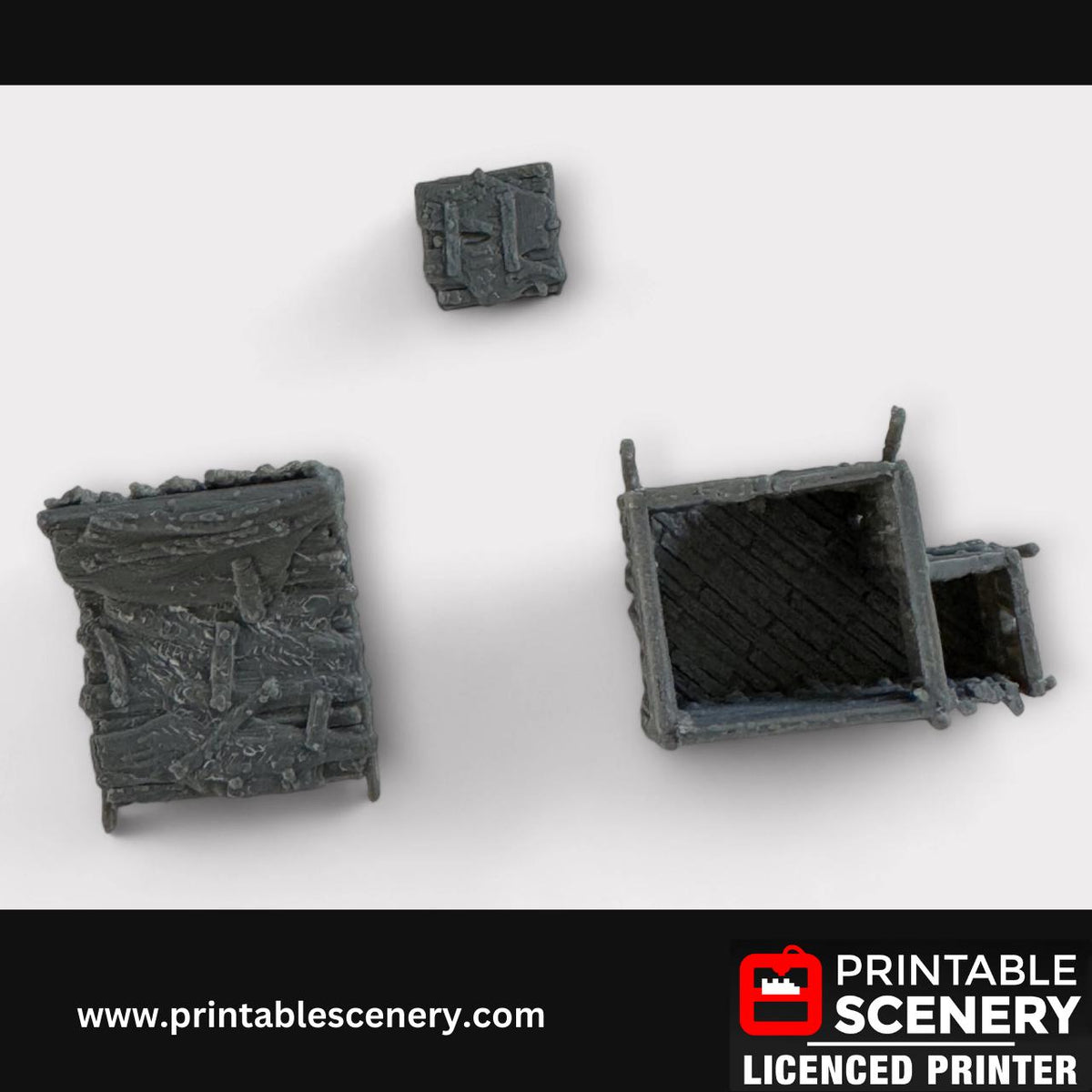 Medieval Shanty (Medium) - Terrain for DND and Tabletop Games, TTRPG, 28mm, 32mm, Country and King, Historical