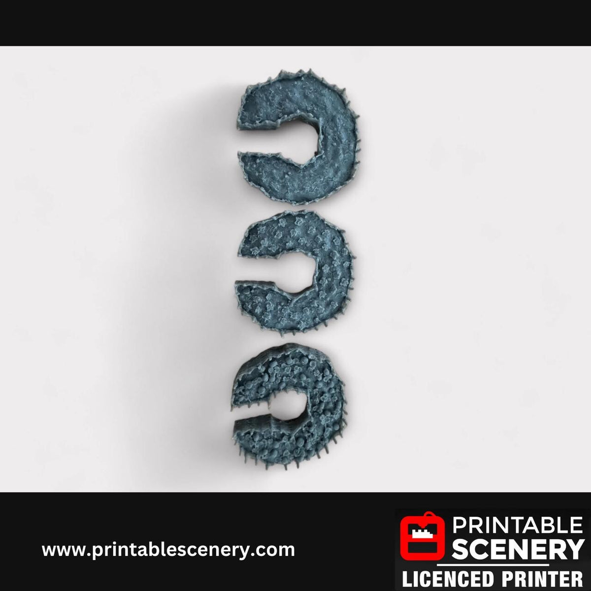9 Piece Common Garden Scatter Terrain Kit, DND Terrain Set, Miniature, Tabletop RPG Accessory, TTRPG, 28mm, Hagglethorn, Printable Scenery