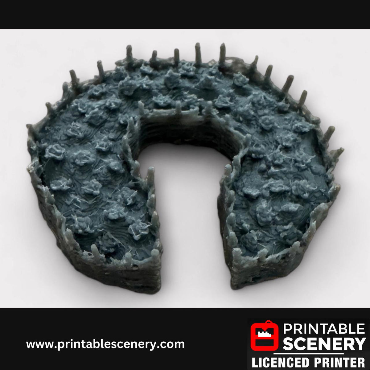 9 Piece Common Garden Scatter Terrain Kit, DND Terrain Set, Miniature, Tabletop RPG Accessory, TTRPG, 28mm, Hagglethorn, Printable Scenery