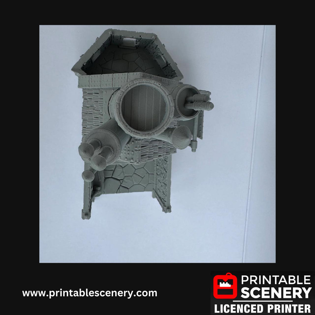 Dwarven Forge Scatter Terrain, DND Tabletop Blacksmith, Handcrafted RPG Miniatures, 28mm, Minis, Printable Scenery, Fantasy, Cave, 40k