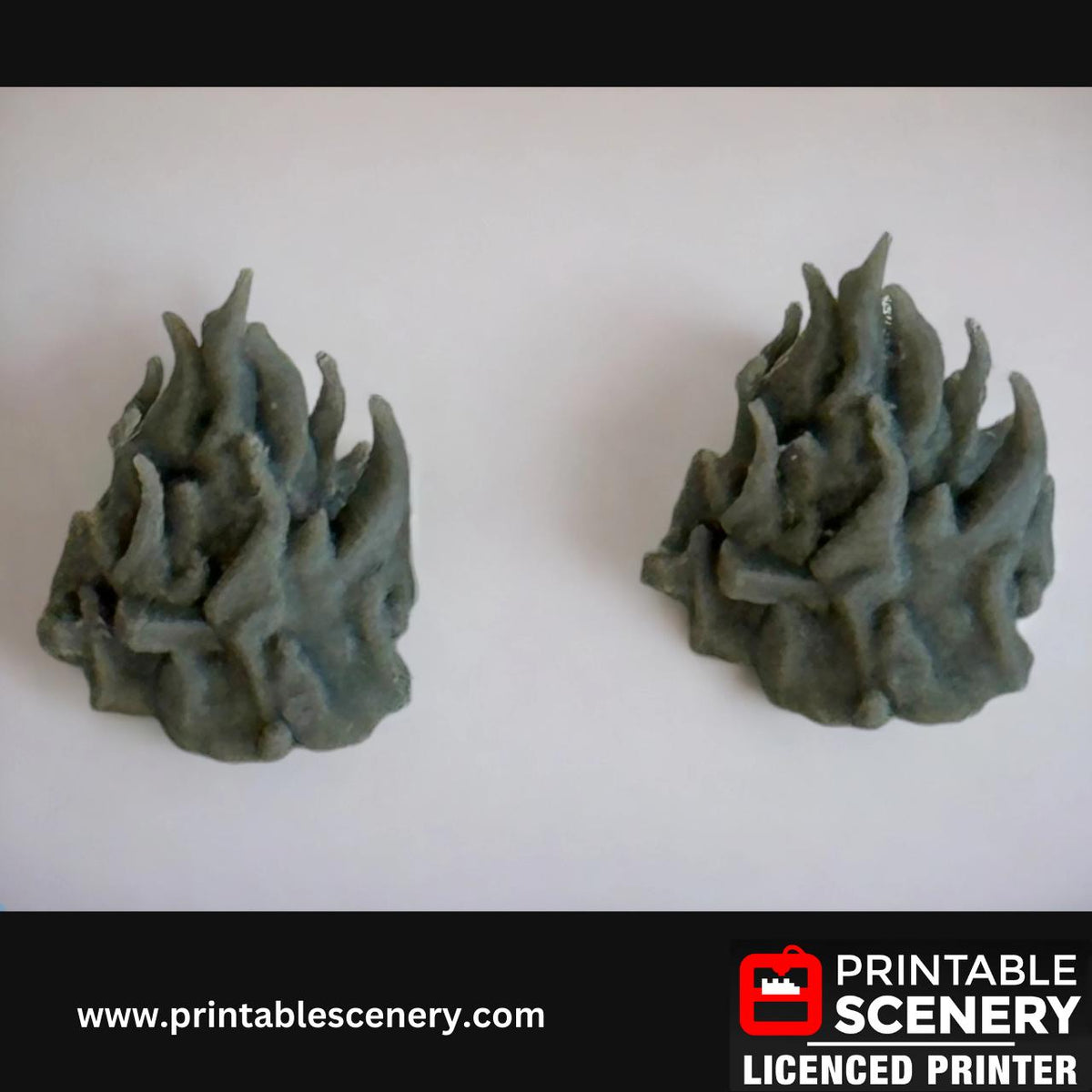 Skull Swamp Shrine Terrain, Gothic Miniature, Tabletop Gaming, Dark Fantasy Landscape, 28mm, 3D Printed