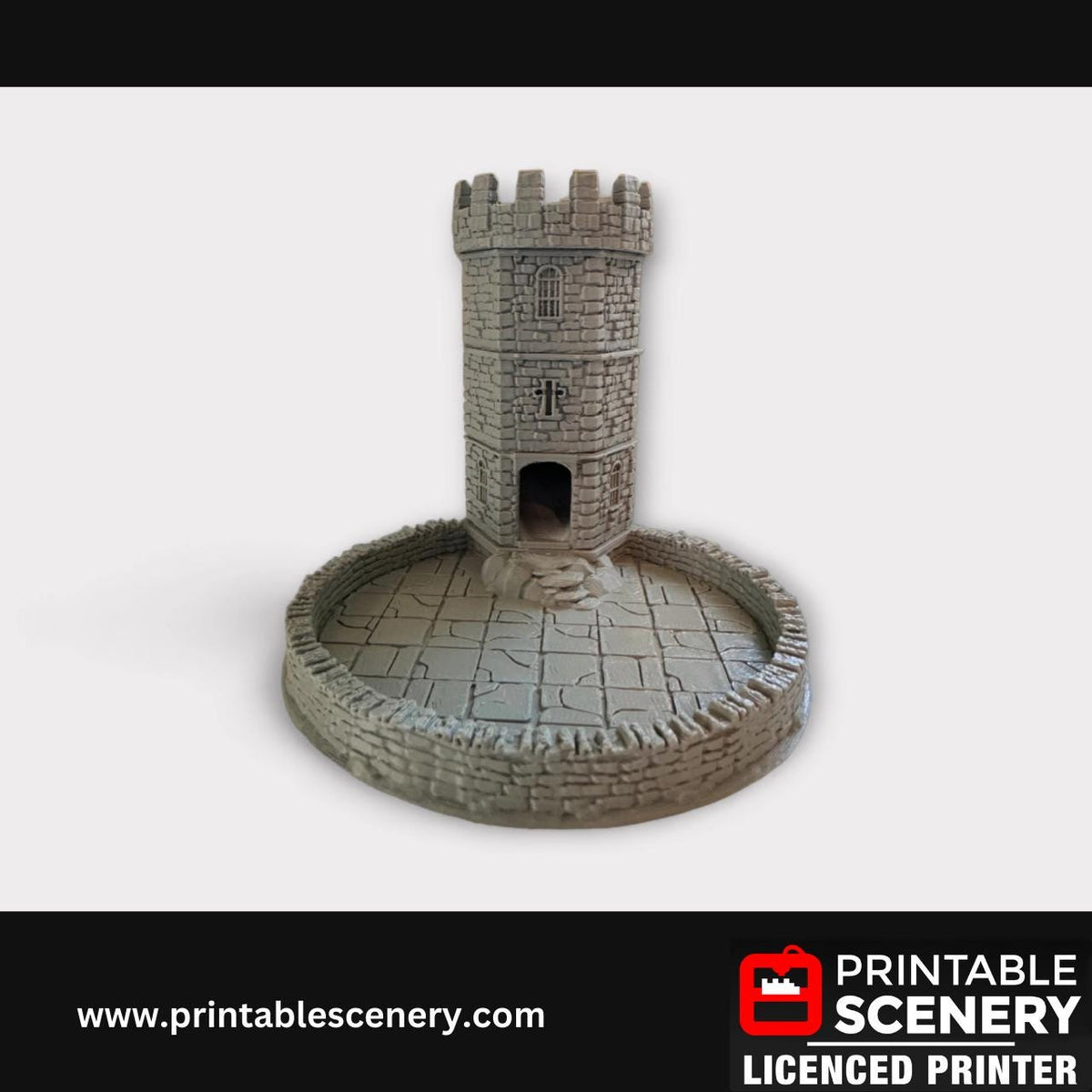 Castle Dice Tower, Medieval Dice Roller, Dice Holder, Tabletop Gaming Accessory, Castle Decor, Gamer Gift