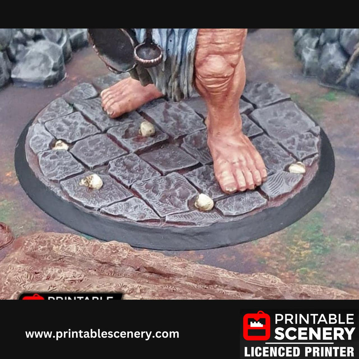 Tabletop Miniature Bases, Scatter, Modular Miniature Bases, Multiple Scales, Gaming Accessories, Model Display, DND, Dungeon, Dragon, Custom