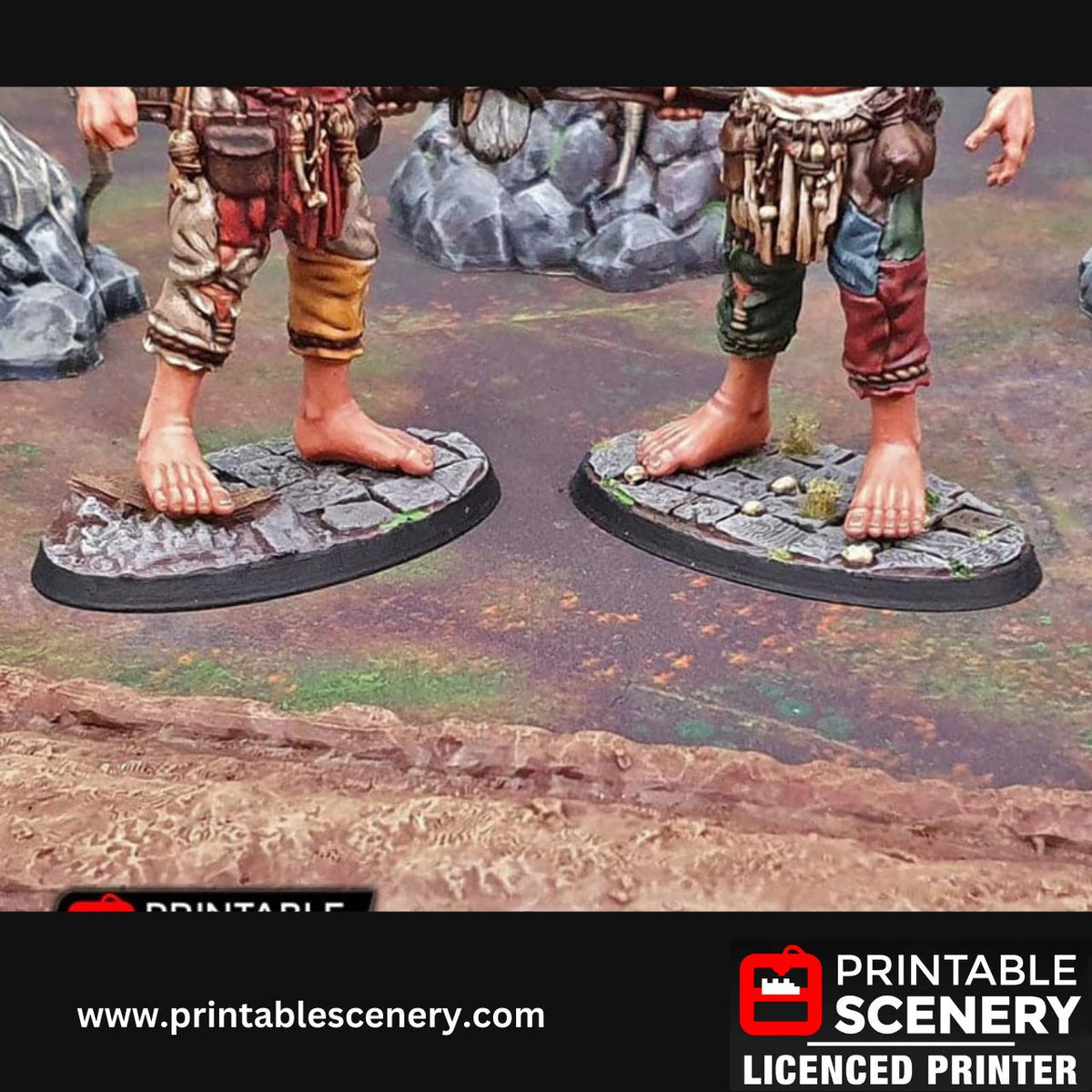 Tabletop Miniature Bases, Scatter, Modular Miniature Bases, Multiple Scales, Gaming Accessories, Model Display, DND, Dungeon, Dragon, Custom