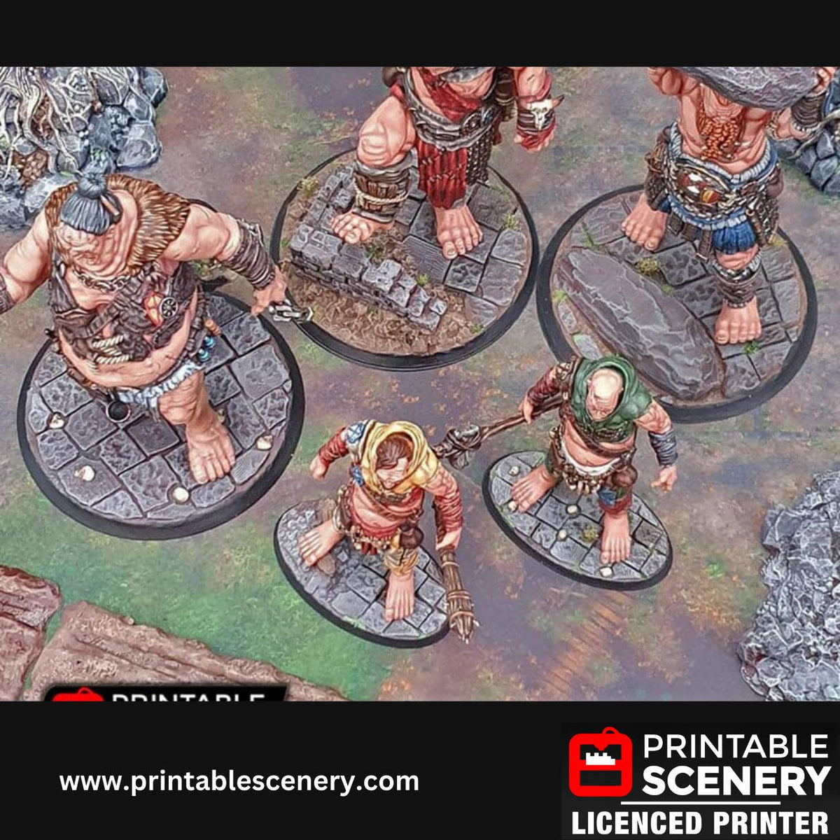 Tabletop Miniature Bases, Scatter, Modular Miniature Bases, Multiple Scales, Gaming Accessories, Model Display, DND, Dungeon, Dragon, Custom