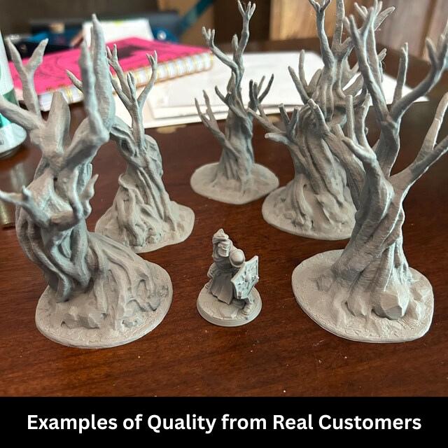 Custom 3D Printed Tabletop Terrain | Personalized Scenery for DND, 40k, Pathfinder, Tabletop Gaming | STL Printing Service