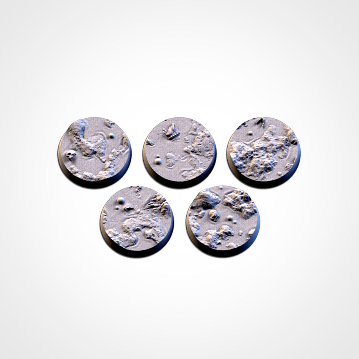Swamp Bases | Txarli Factory | Round/Oval | Miniature | Resin Print | Mini