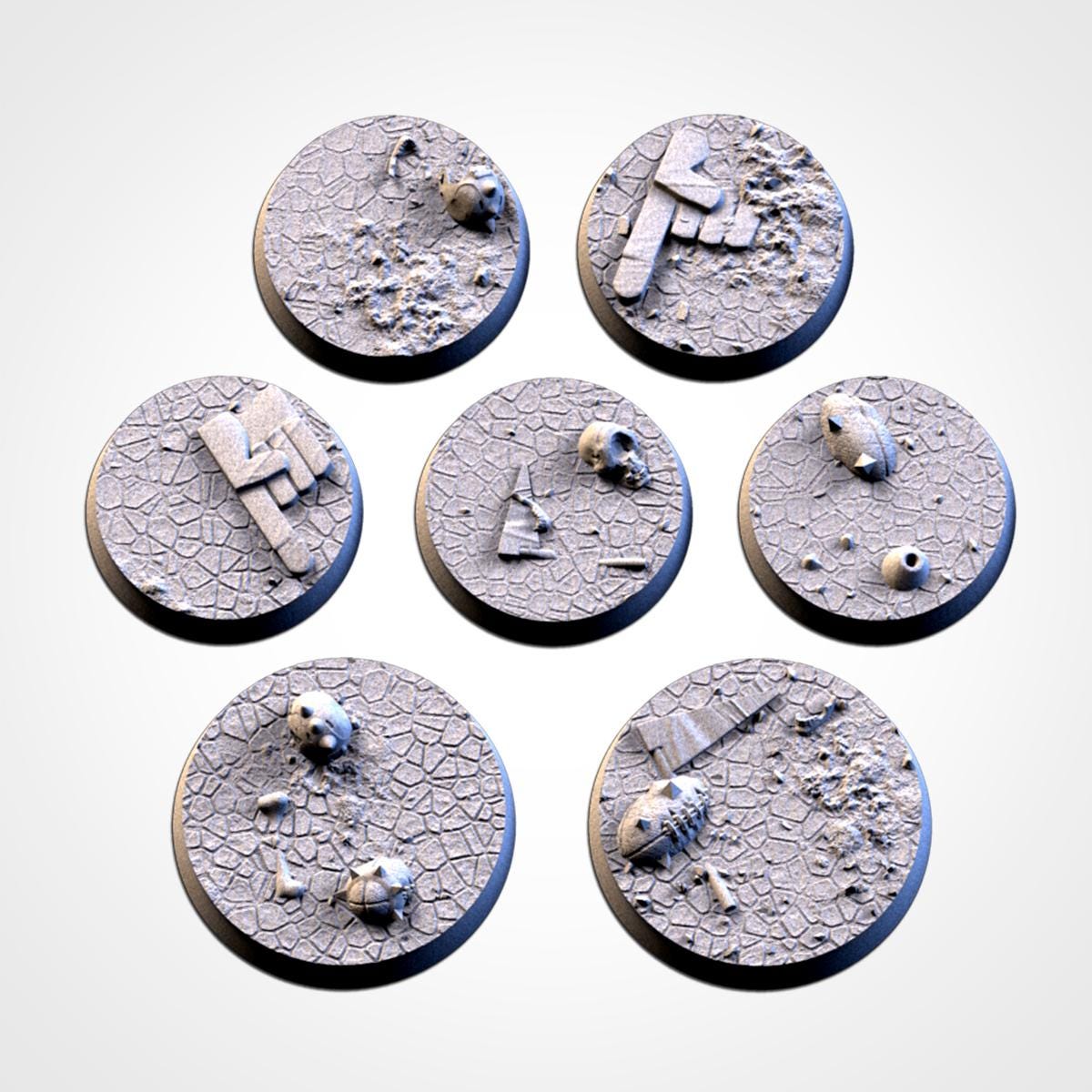Fantasy Football Bases | Txarli Factory | Round/Oval | Miniature | Resin Print | Mini