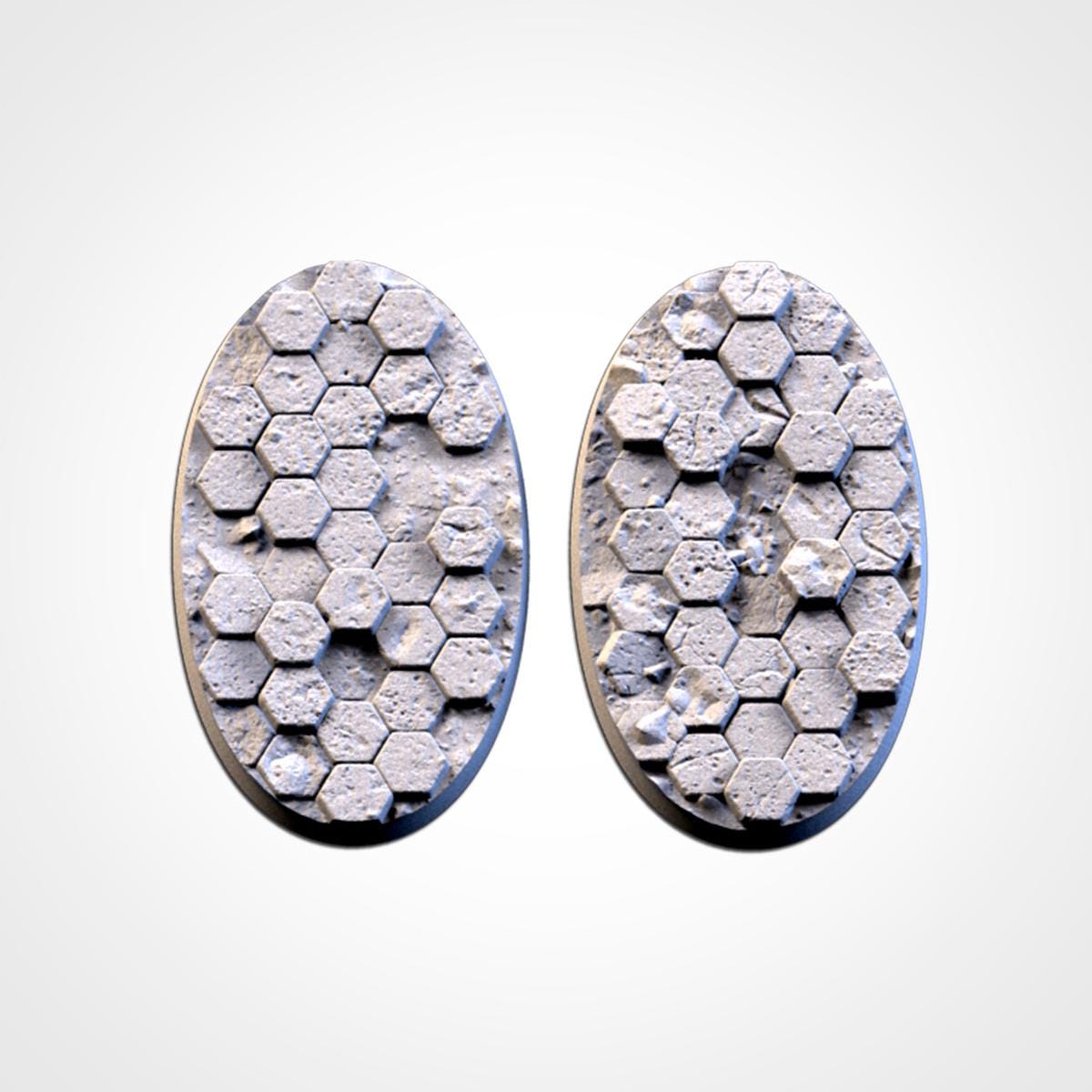 Basaltic Bases | Txarli Factory | Round/Oval | Miniature | Resin Print | Mini