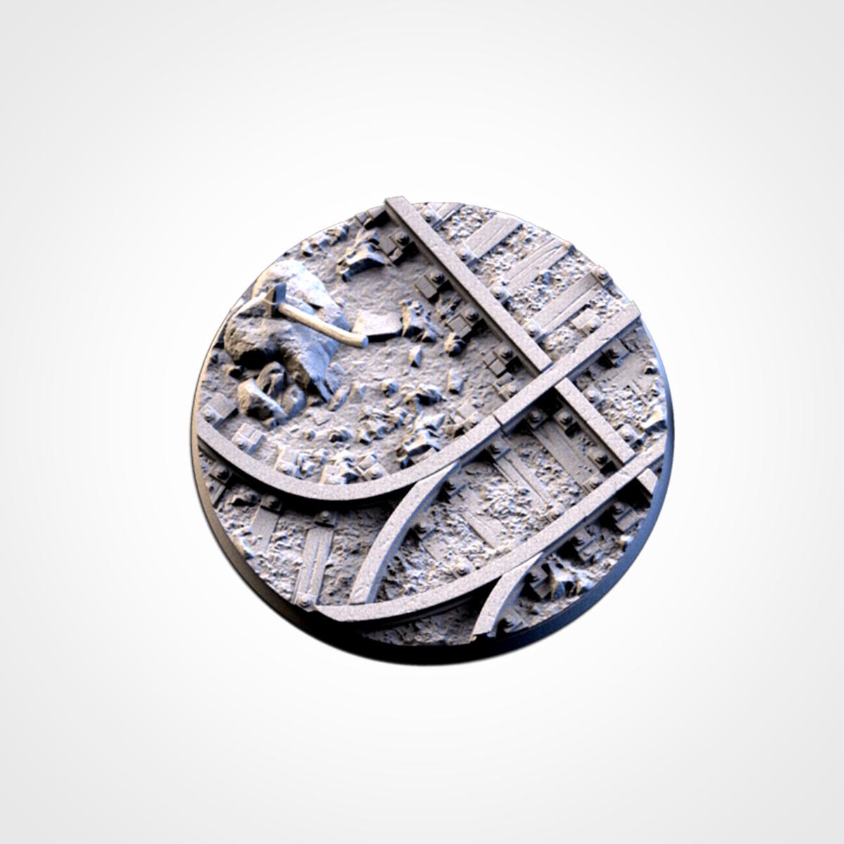 Mines Bases | Txarli Factory | Round/Oval | Miniature | Resin Print | Mini
