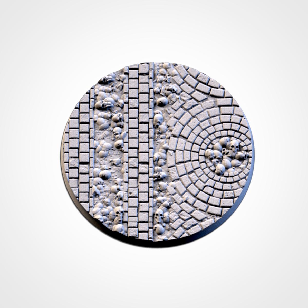 Medieval Road Bases | Txarli Factory | Round/Oval | Miniature | Resin Print | Mini