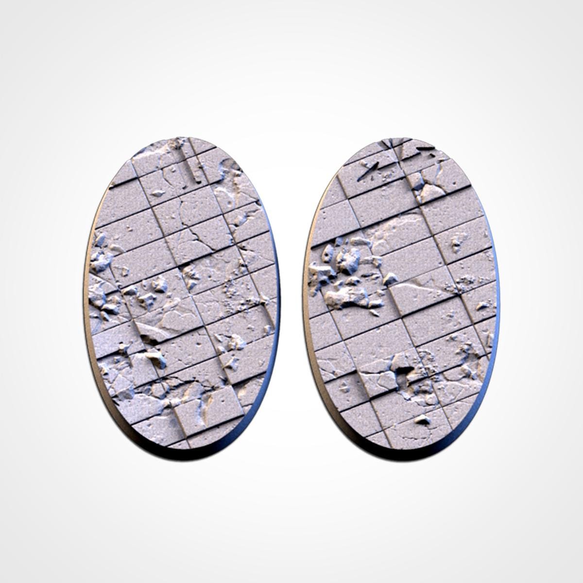 Ruined Palace Bases | Txarli Factory | Round/Oval | Miniature | Resin Print | Mini