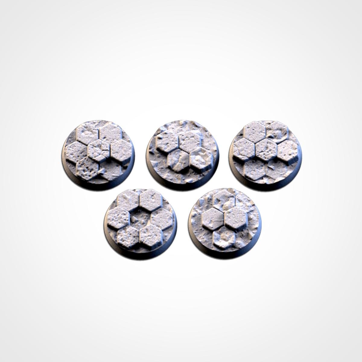 Basaltic Bases | Txarli Factory | Round/Oval | Miniature | Resin Print | Mini
