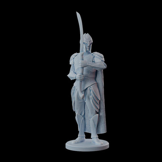 Clash of Kings Elf 2 – 32mm Resin Miniature | D&D 3D Printed Figure Fantasy