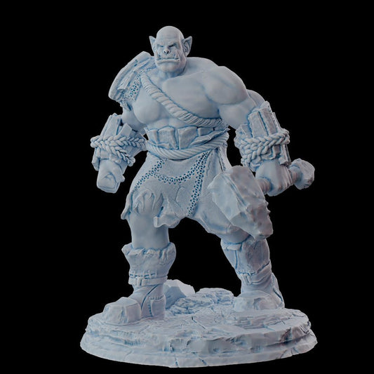 Clash of Kings Orc 1 – 32mm Resin Miniature | D&D 3D Printed Figure Fantasy
