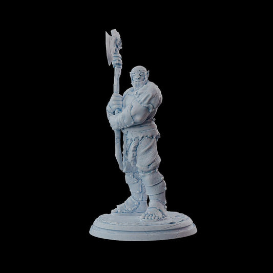 Clash of Kings Orc 3 – 32mm Resin Miniature | D&D 3D Printed Figure Fantasy