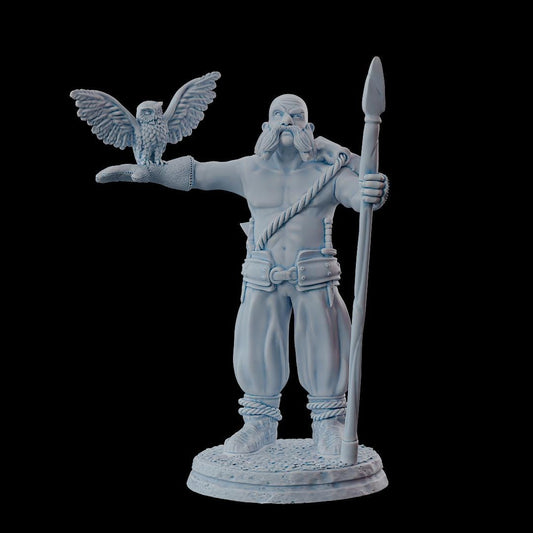 Clash of Kings Dwarf 6 – 32mm Resin Miniature | D&D 3D Printed Figure Fantasy