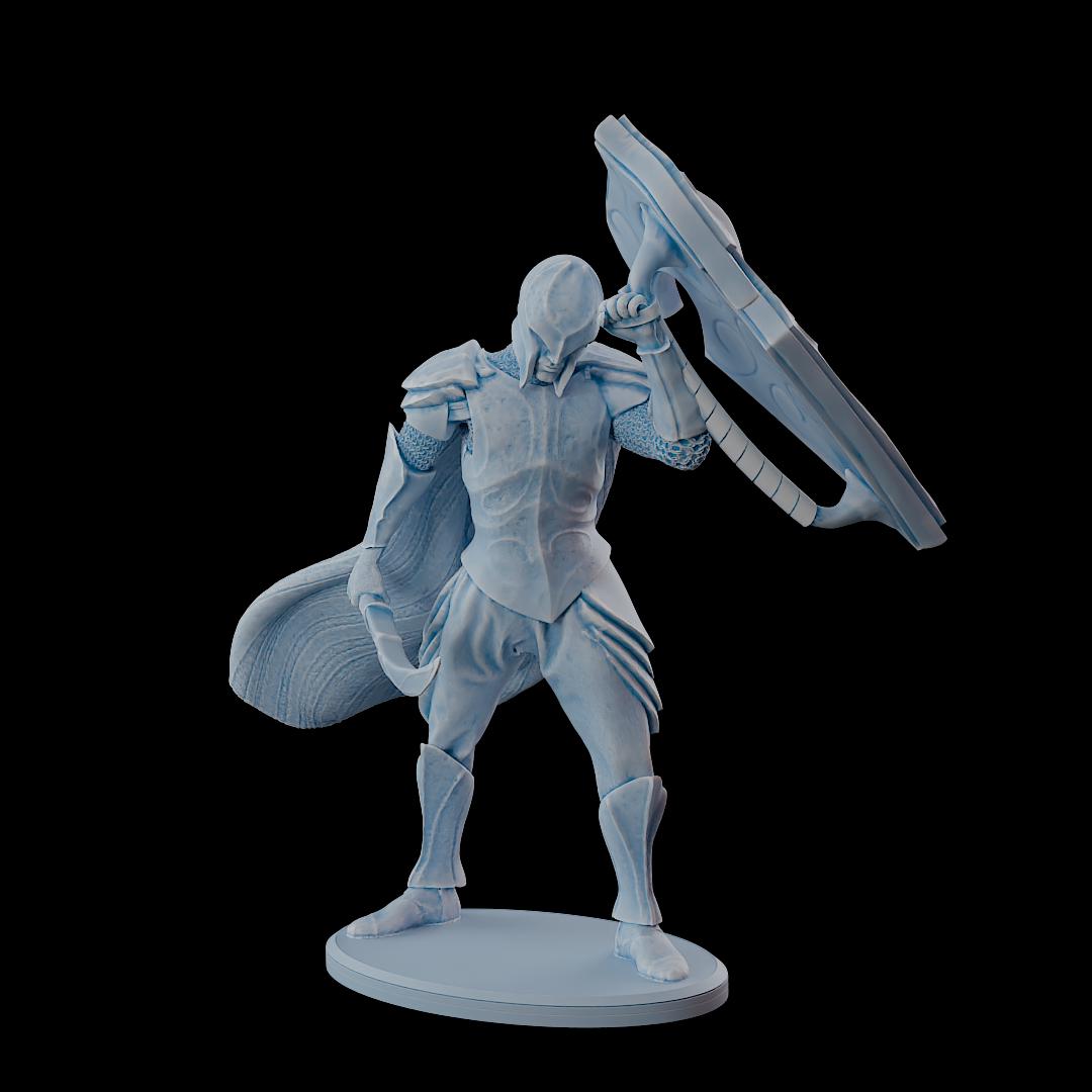 Clash of Kings Elf 4 – 32mm Resin Miniature | D&D 3D Printed Figure Fantasy