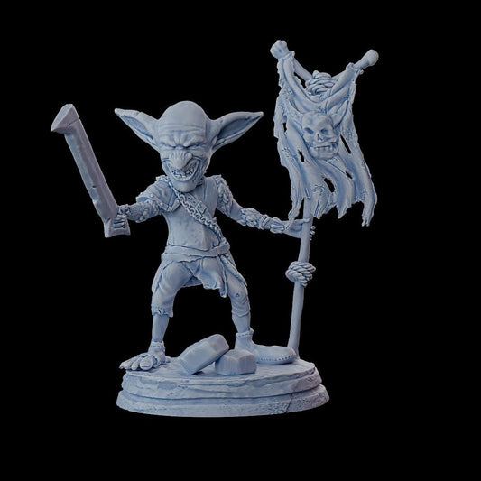Clash of Kings Goblin 6 – 32mm Resin Miniature | D&D 3D Printed Figure Fantasy