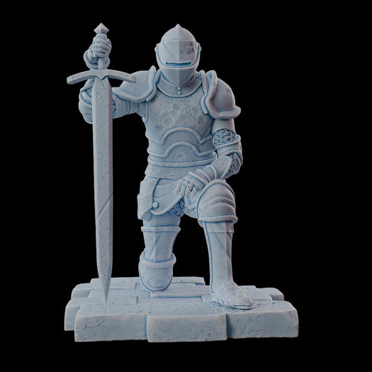 Clash of Kings Knight 1 – 32mm Resin Miniature | D&D 3D Printed Figure Fantasy