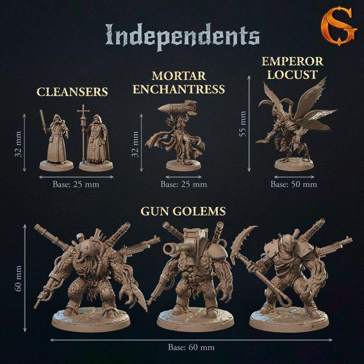Independents – Grimdark Corps Crusade Skirmish Tabletop Miniature Games