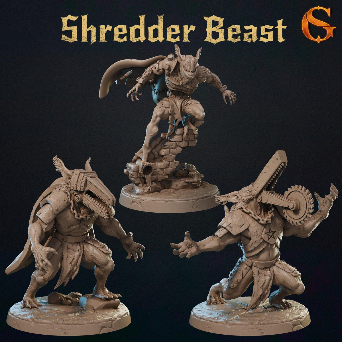 Starspawn Soldiers – Grimdark Corps Crusade Skirmish Tabletop Miniature Games
