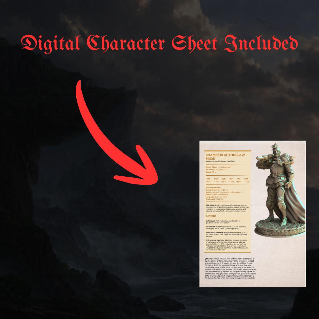 Flesh Golem - The Sown One 32mm Resin Miniature D&D 3D Print DND Mage