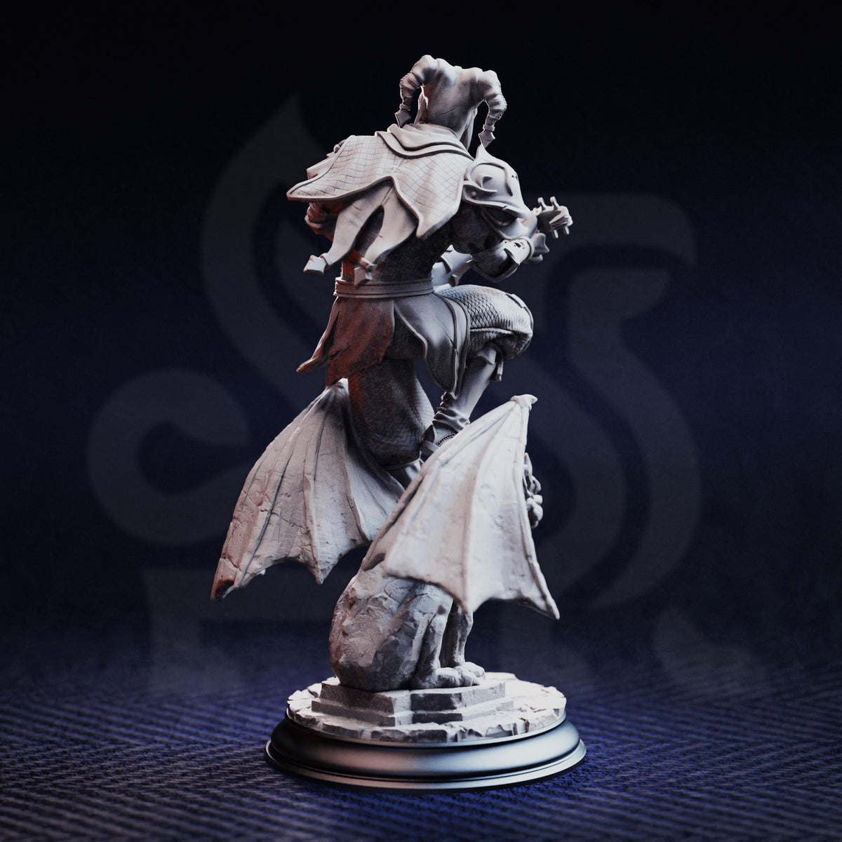 Trickster Devil Reborn - The Travelling Jack 32mm Resin Miniature D&D 3D Print DND Angel Demon
