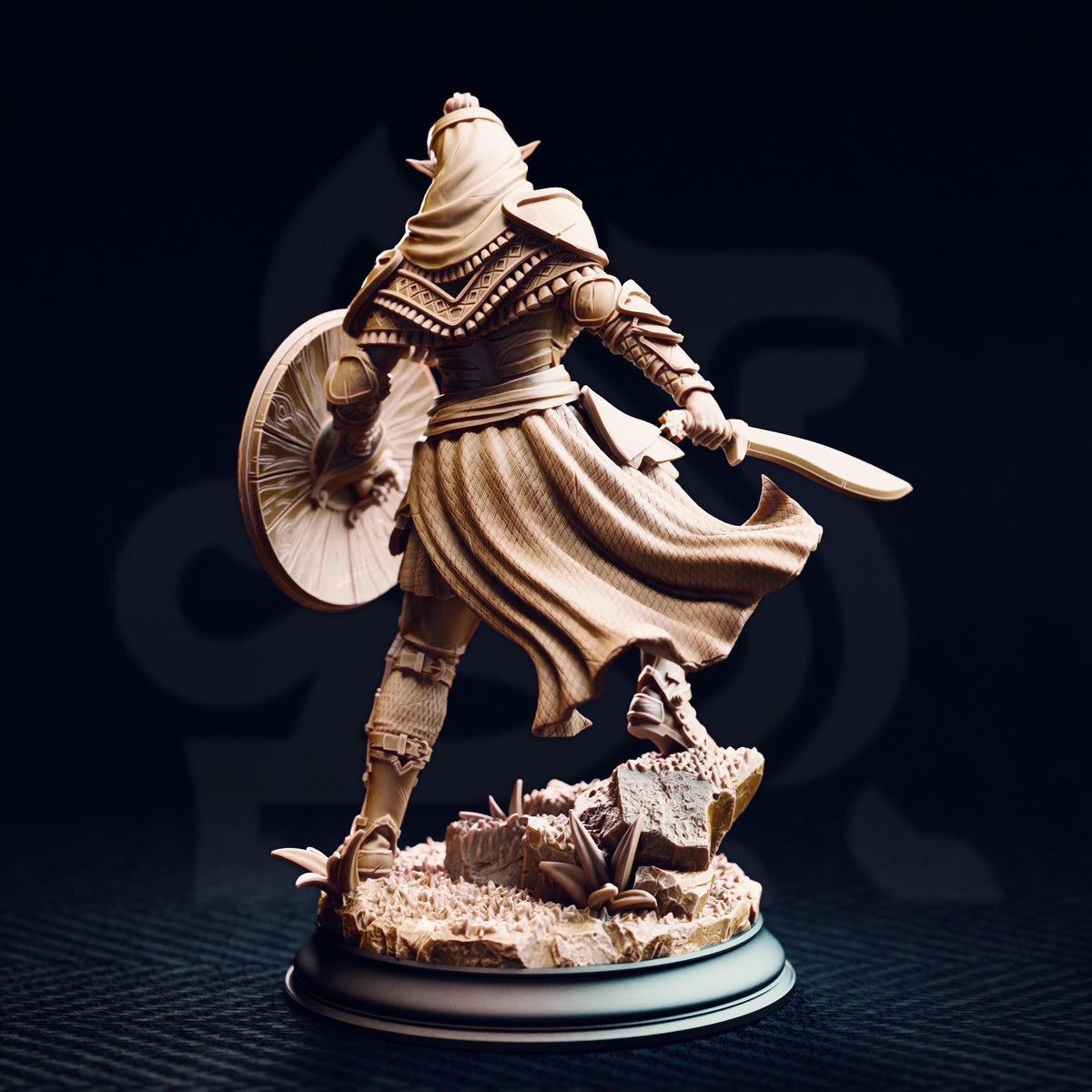 Dark Cultist Warriors - Seroca's Devout 32mm Resin Miniature D&D 3D Print DND Desert